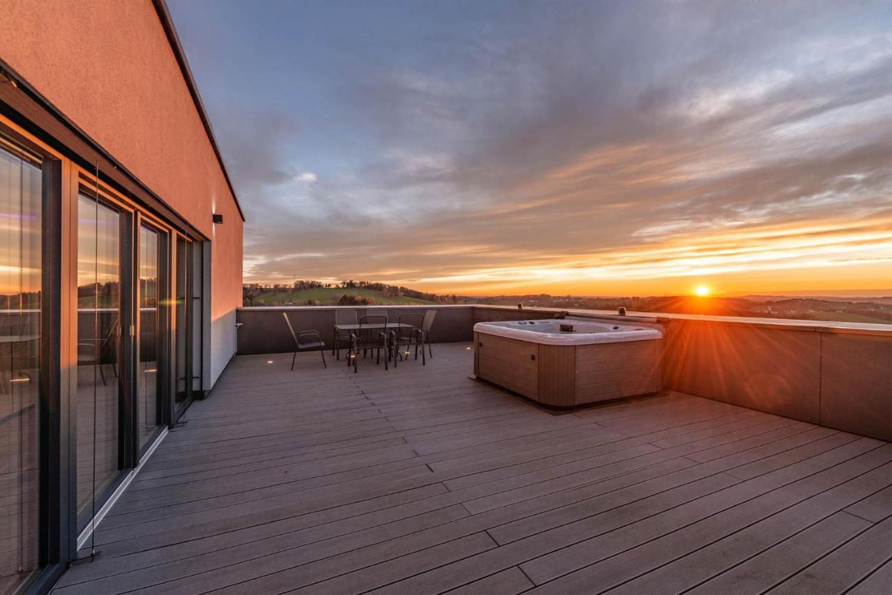 Moderne Villa Mit Whirlpool Und Heimkino Waldkirchen Exterior foto